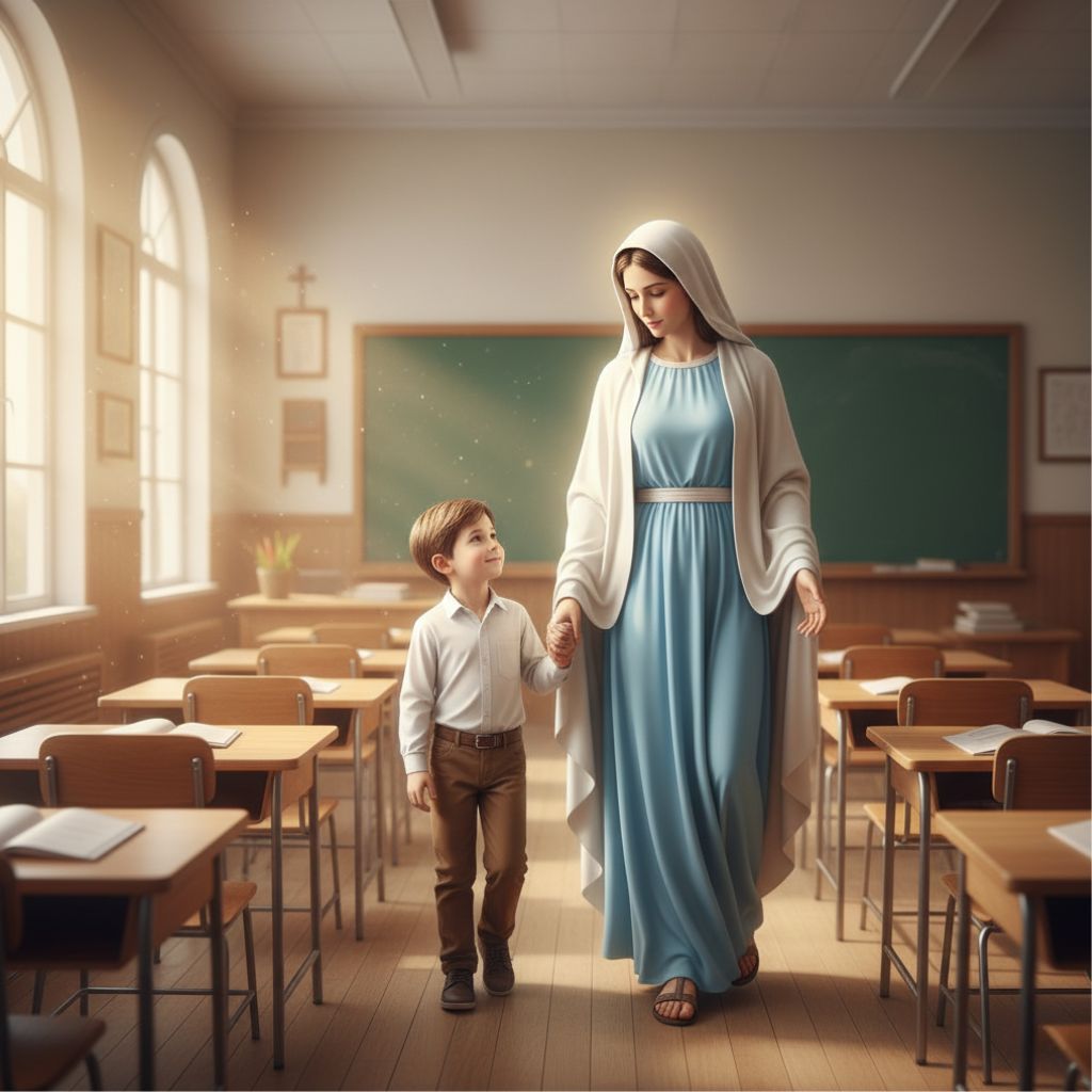 De la mano de María…